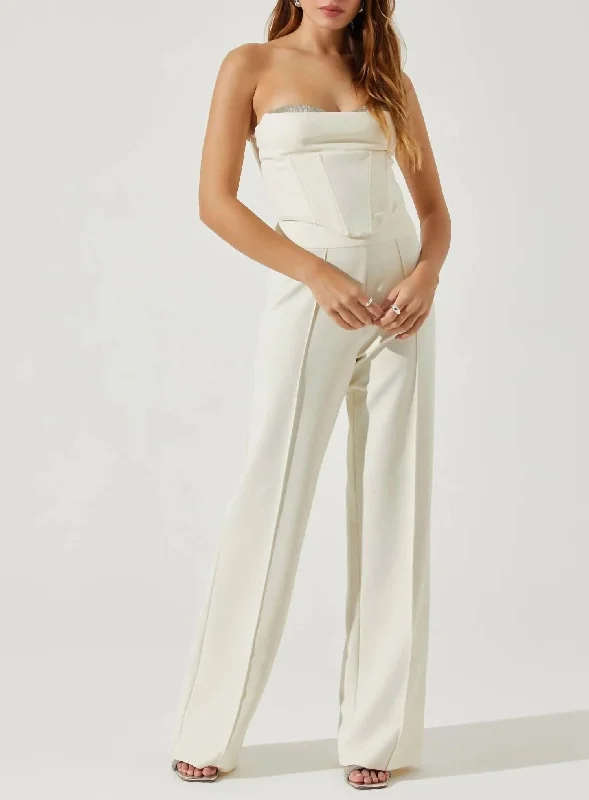 Madison Pants In Ivory