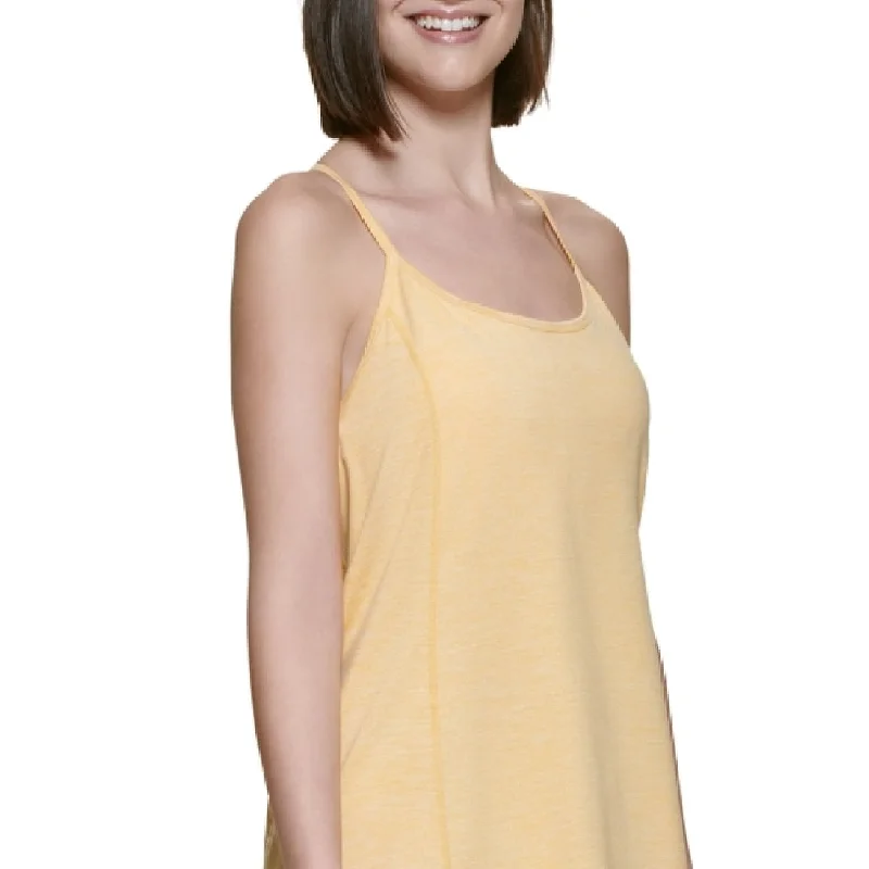 Calvin Klein Women's Exercise Dress Yellow Size Large