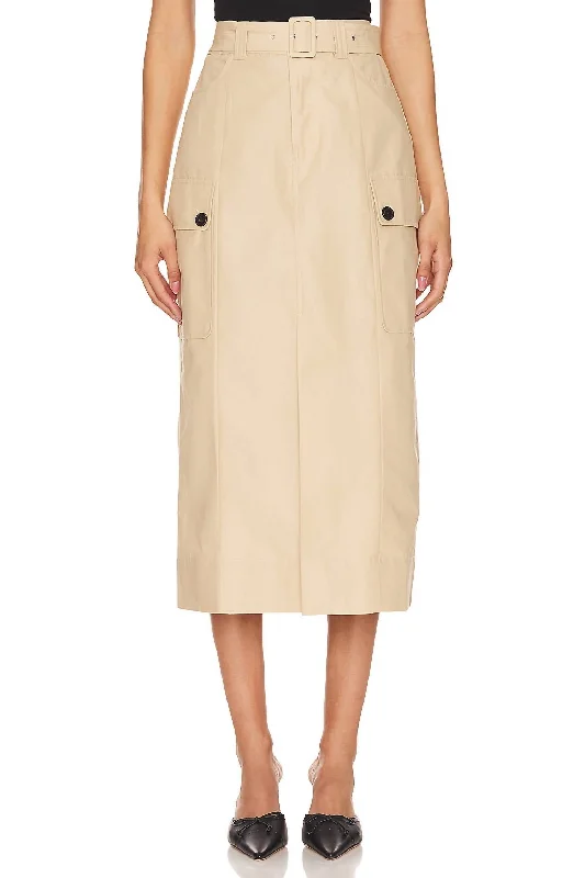 Cyrus Skirt In Khaki